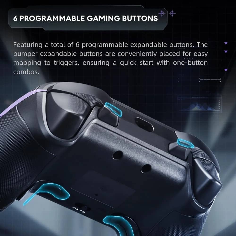 Thunderobot G50S Gaming Controller, 6 Programmable Buttons